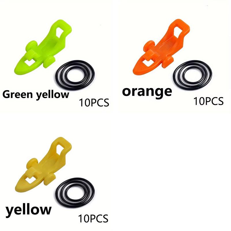 10set/pack Fishing Hook Secure Keeper Holder Lure Accessories Fishing Rod Bait Casting Tool Jig Hooks Safe Keeping