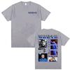 2025 Summer Rapist Morade MDLR Tour Merch Tshirt Mens Fashion Hiphop Pop Tshirt Highquality Cotton Casual Short Sleeves