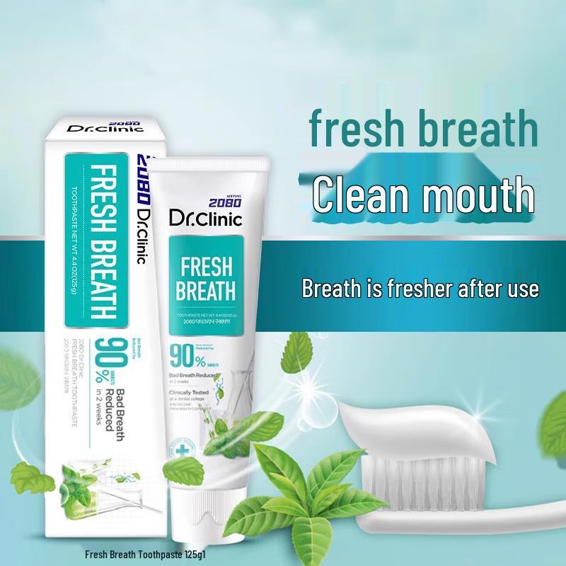 

AK 2080 Dr. Toothpaste Fresh Breath & Plaque Removal 125g