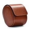Woodten Watch Case, Single Watch, Durable PU Leather, Brown, Business Use, Watch Gift Box, Large Size