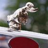 Angry Hood Trim, 3D Car Chrome Metal Hood Trim, Electroplating Black/Silver, Polished High Gloss, Angry Car, Tabletop Trim