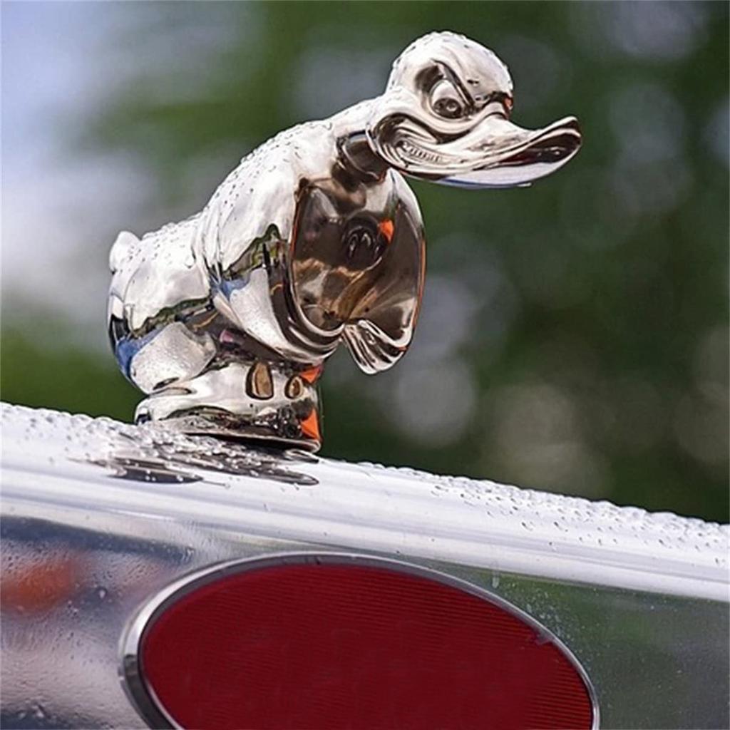 Angry Hood Trim, 3D Car Chrome Metal Hood Trim, Electroplating Black/Silver, Polished High Gloss, Angry Car, Tabletop Trim