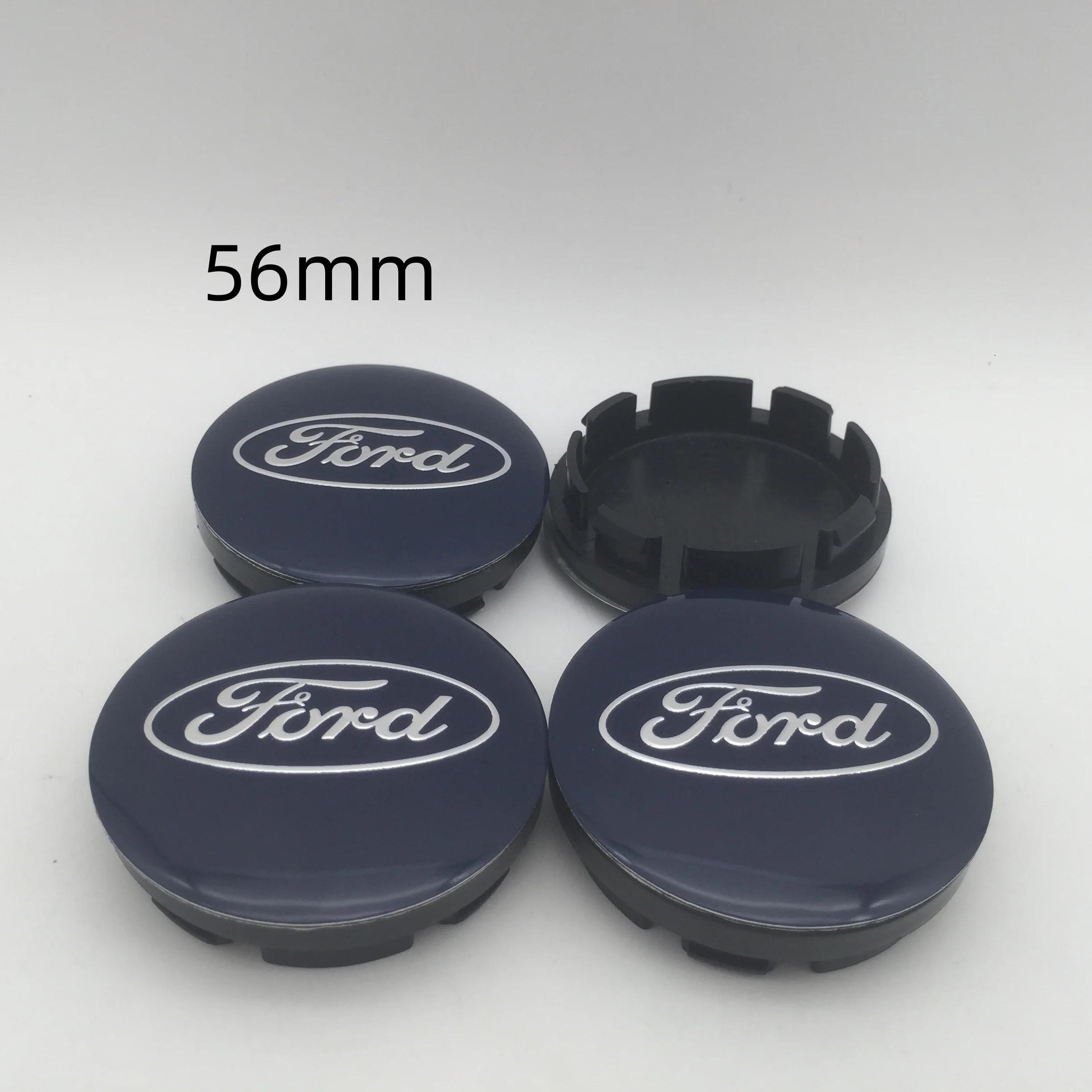 

Автонаклейка Ford 4 шт. 3D для Ford 56 мм 60 мм 68 мм Значок автомобиля Колпачок ступицы Колеса Наклейка-чехол Наклейка Стайлинг авто Аксессуары