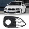Front Fog Light Grille Replacement Front Bumper Fog Lamp Lower Grille for BMW 1 Series F20 F21 LCI M Sport 2015-2019