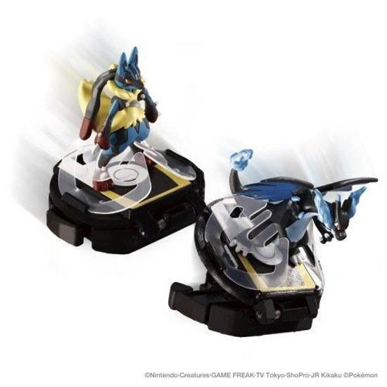 Pocket Monster Moncolle Battle Z Mega Lucario VS Charizard X Toy Children Age 4 Pokemon