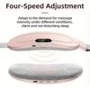 USB Charging Portable Menstrual Abdominal and Waist Heating Massage Pad, Warm Waist and Abdomen Electric Heating Waist Belt