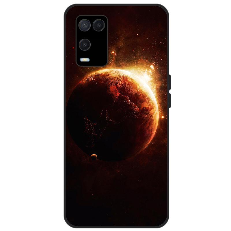 For OPPO A54 Case Back Phone Cover For OPPO A54 5G 4G Case CPH2239 CPH2195 OPPOA54 A 54 Bumper Silicon Soft Coque black tpu case