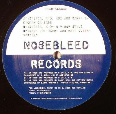 12inch Record VARIOUS - Kickin Da Bass / Hip Hop Style / Ve NBR003 Nosebleed Recor 2005 UK Dance & Electronica Used