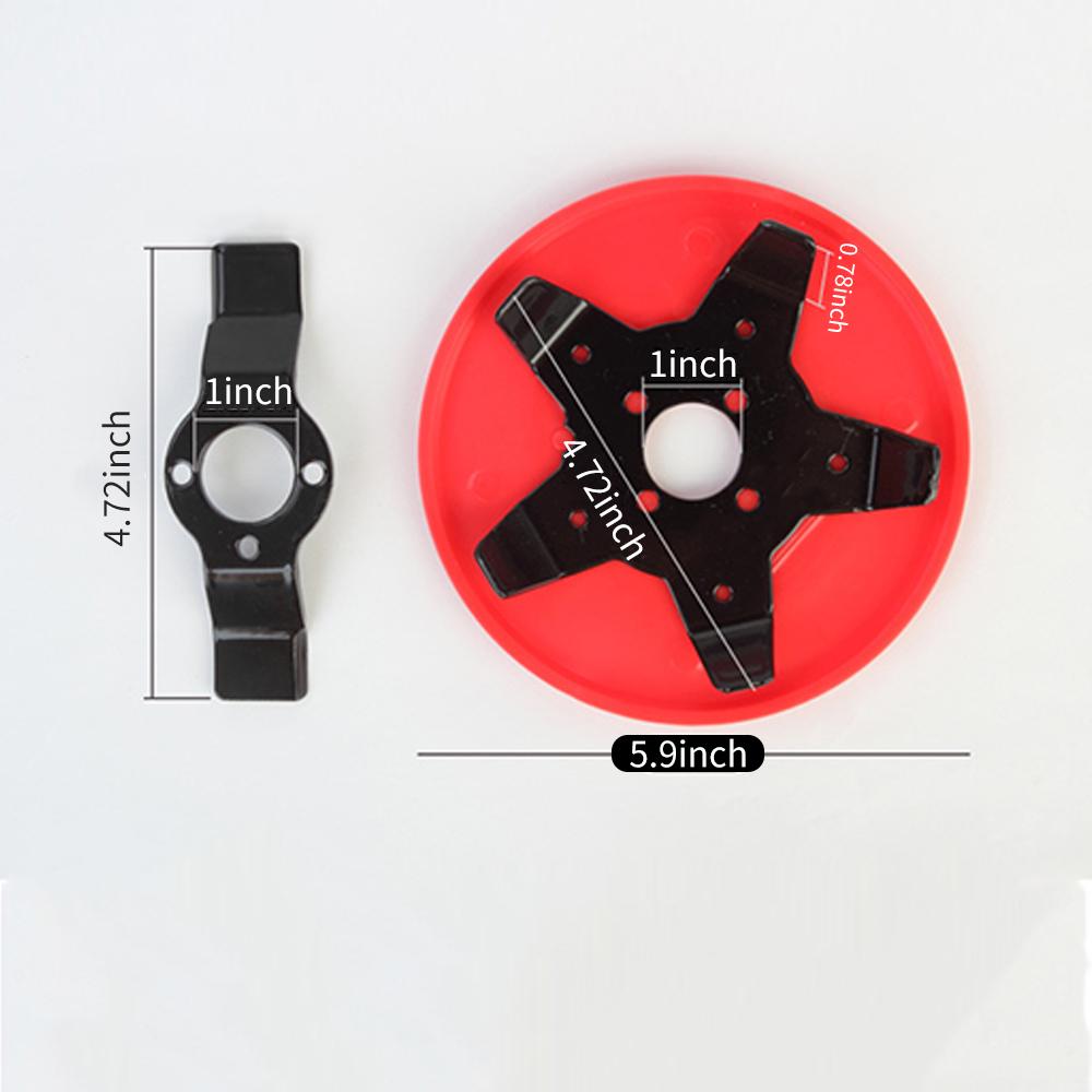 Trimmer Hd Brush Cutter Blade Outdoor Lawn Mower Hd Steel   Trimmer Hd with Blade ener Accessories Grass ter Tool Extra Hvy Duty Replacement