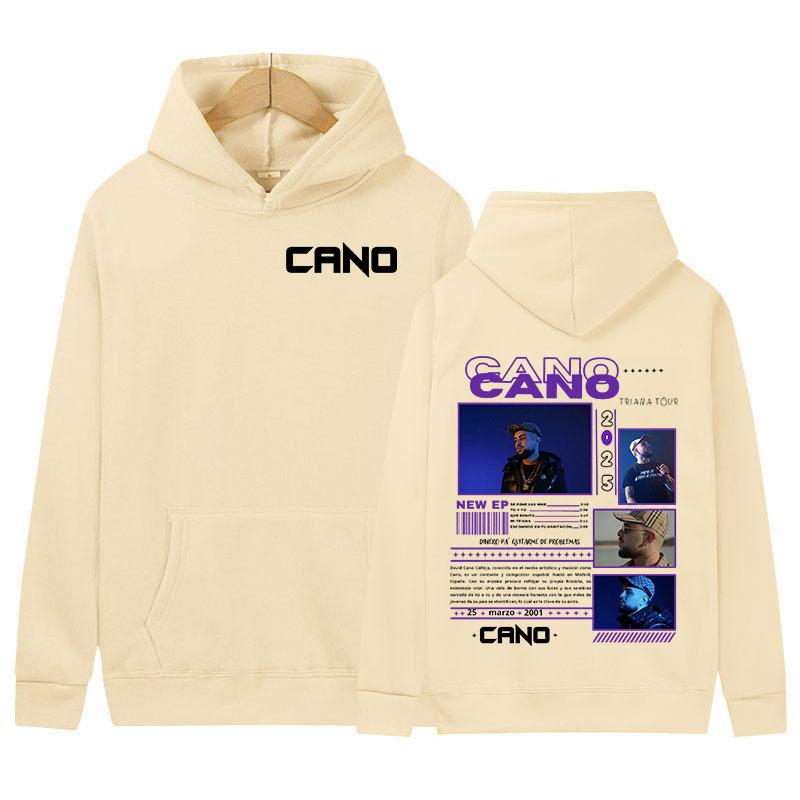 Rapper Cano Music Album Tour 2025 Hoodie Men Women Hip Hop Vintage Pullover Sweatshirt Casual Fashion Oversized Hoody Streetwear
