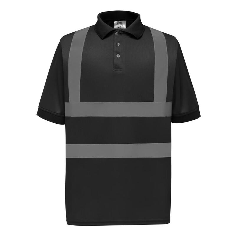 

HKY Reflective Quick-Dry Polo T-Shirt S-2XL