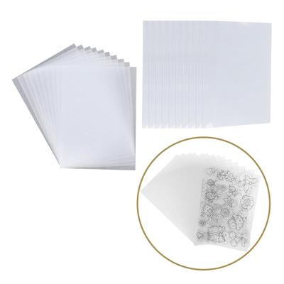 10 Stück Schrumpffolien 0,3 mm Dicke Mehrzweck für Anhänger, Ohrringe DIY-Zubehör Leicht 5,7x7,8 Zoll