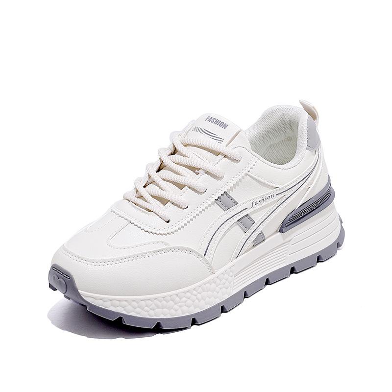 ins Korean version of the new dad shoes for women 2025 spring student running sports little white shoes for women's Forrest Gump shoes AD8876