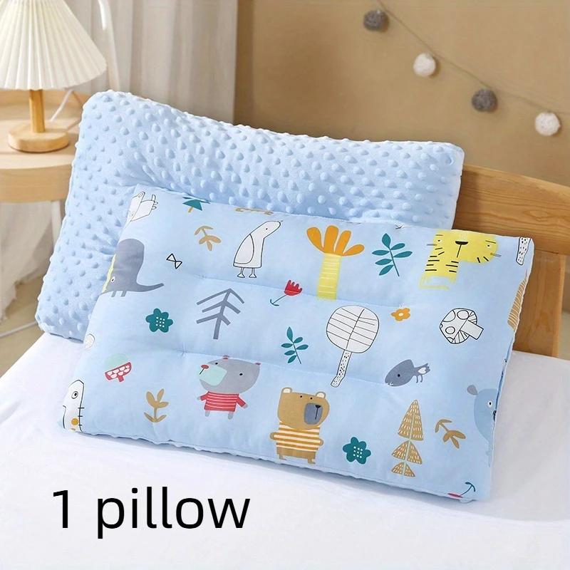 

Reversible Children s Pillow - Bean Down Comfort Cartoon Daytime Pillow & Student Pillow Core Four Seasons Universal for Kids