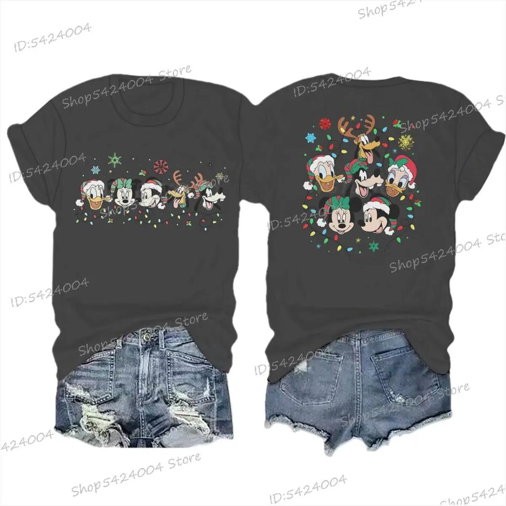 Christmas Mickey Mouse Shirt Mickey Friend Christmas TShirt Merry Christmas Women Men Tshirts