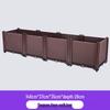 Thickened Plastic Vegetable & Flower Planter Box for Balcony, Indoor, Terrace, or Courtyard