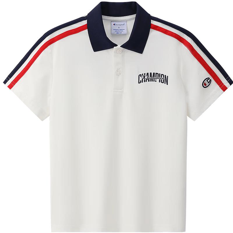 Champion Kids  Breathable Mesh Polo Tennis Style T-Shirt S