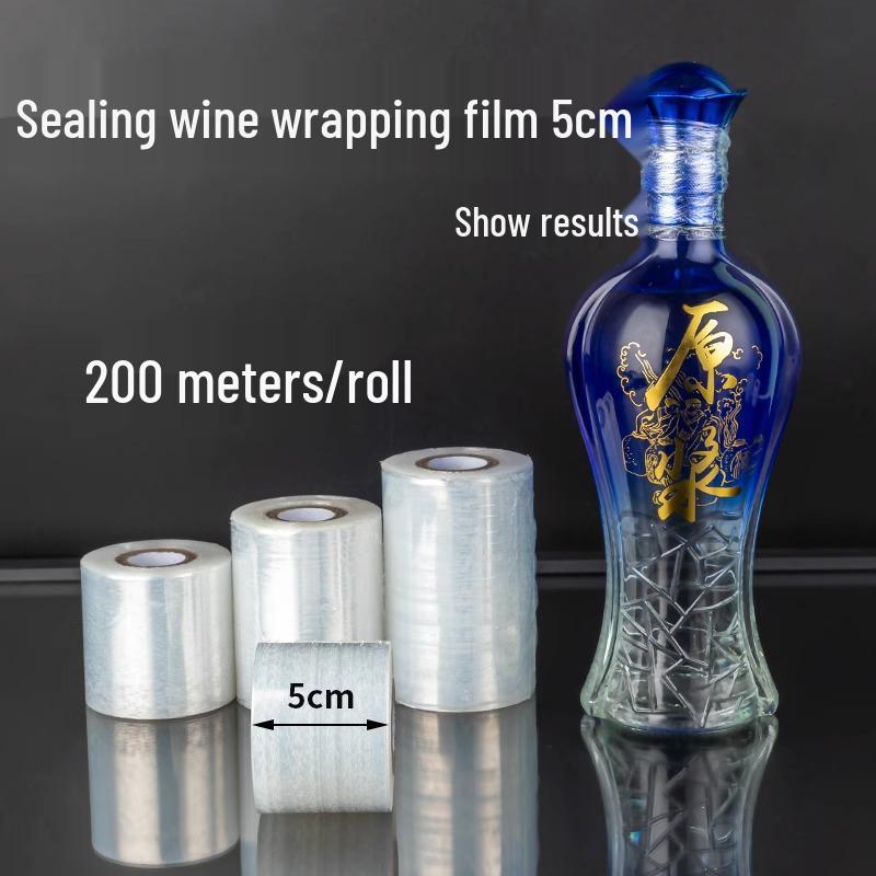 Wine Bottle Heat Shrink Sealing Film - Leak-Proof Preservation for Baijiu and Aged Wine.
