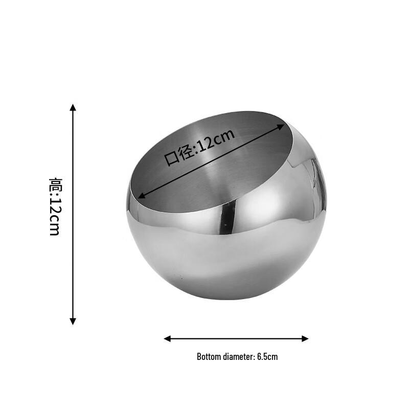 Qianxing Stainless Steel Slanted Sauce & Seasoning Bowls