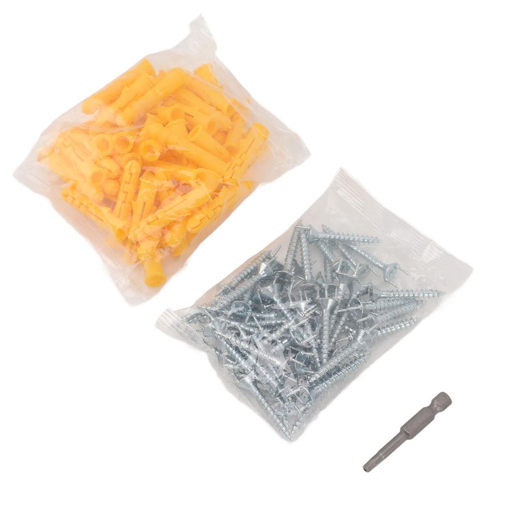 Schraubnägel Doppelkopf Sockelleistenschrauben Edelstahl mit Dübel Schraubendreherbit Nahtlos