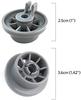 Accessories Dishwasher Wheels For Neff Lower Basket Plastic
