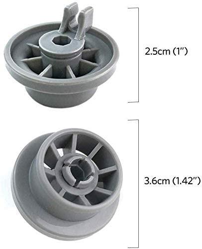 Accessories Dishwasher Wheels For Neff Lower Basket Plastic