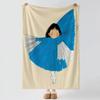 Artist P-Pdohk-k Throw Thick Comfort Flannel Quilt, Multi-scene Use Indoor Outdoor Daily Nap