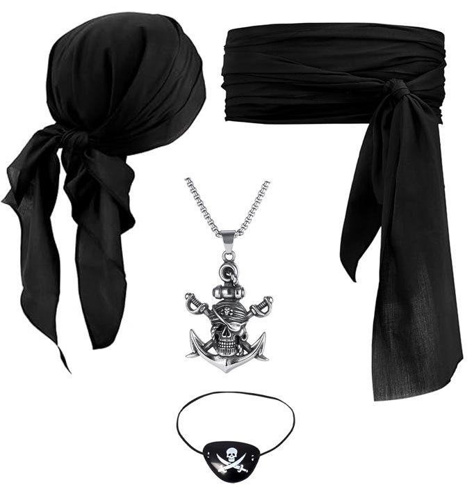 

Костюм пирата на Хэллоуин: Средневековый Ренессанс Бандана и Поясной наряд One size