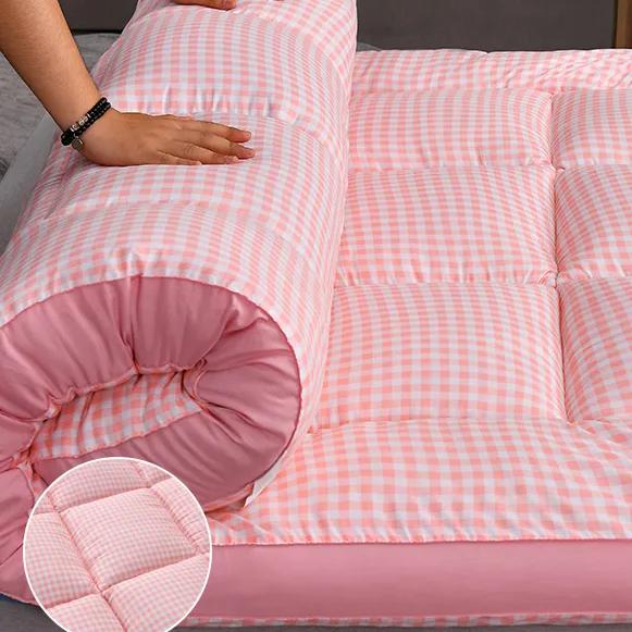 WTEMPO Saltea Moale Elastică Pliabilă Plaid de Uz Casnic Saltea Netedă Pliabilă Așternuturi Nedeformabile Dormitor Studențesc Casă de Închiriat Sol Covoraș Gros