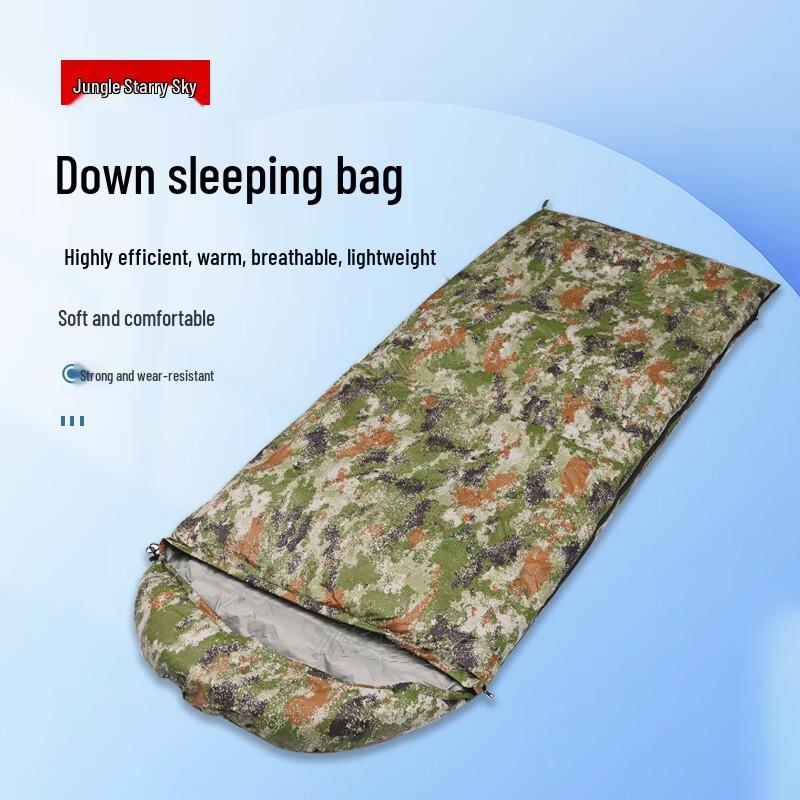 

Birch Tiger Duck Down Envelope Sleeping Bag