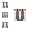 Summer Women Loose Long Evening Party Cocktail Lady Casual Beach Sundress Dress