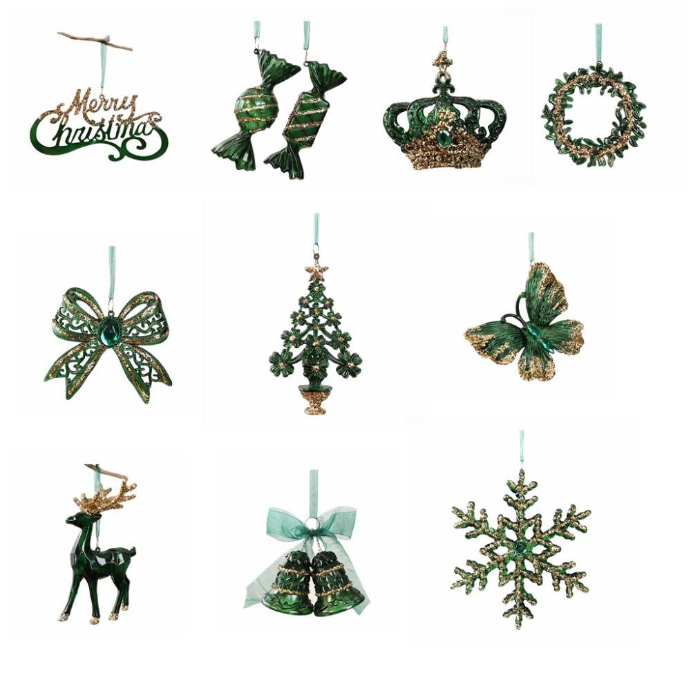 Reindeer Christmas Tree Ornament Tree Bell Xmas DIY Pendant Holiday Decoration