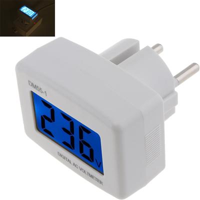 AC 80-300V LCD Digital Display Voltmeter Testers Voltage Meter EU Plug Volt Meter