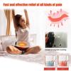 Far Infrared Massage Belt 32 LED Red Light Heating Therapy EMS Pulse Massager Palace Heating Belt For Waist Relief