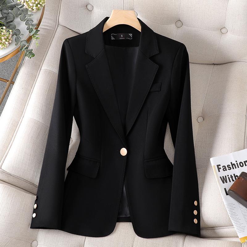 Women's Autumn and Winter Style Popular Blazer Temperament Suit Professional Suit