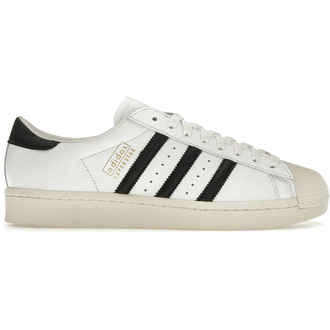 

Кроссовки adidas Superstar Винтажный Белый Черный Сделано в Германии(JI3138) 38