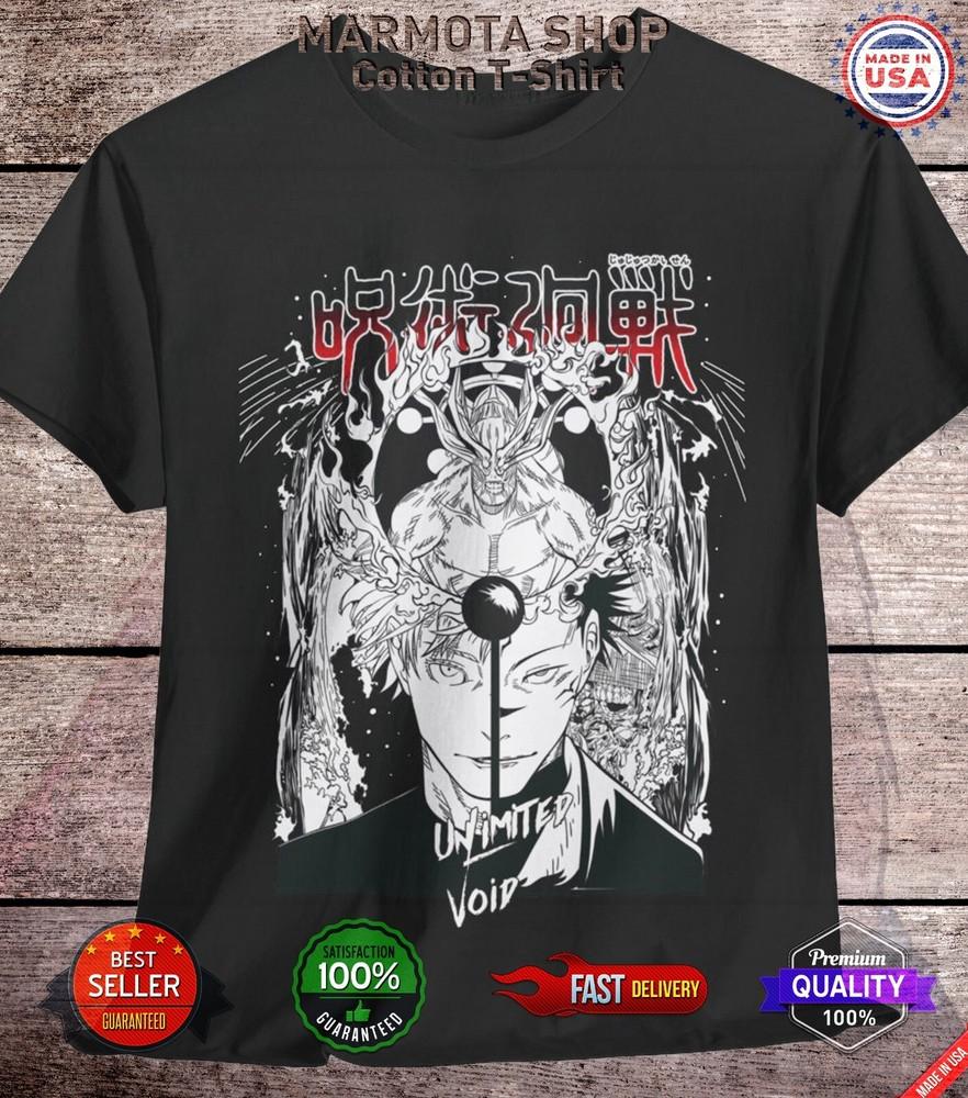 

Gojo Jujutsu Kaisen T-Shirt Domain Expansion Sukuna Anime Japanese Tee Shirt JJK 4XL