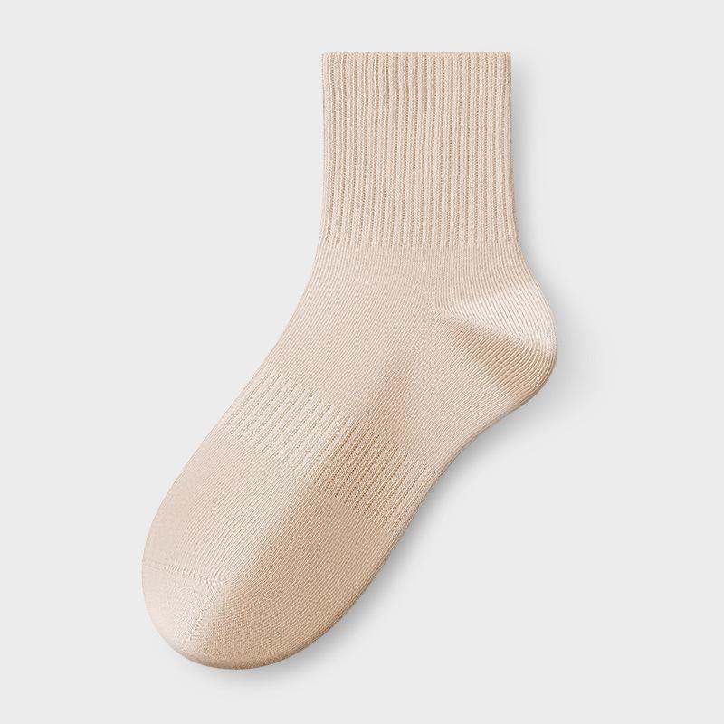 Men Spring and Autumn Fashion New Anti Pilling Waist Boneless Tube Cotton Socks