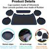Center Console Liner For Subaru Crosstrek Accessories 2024 2025 2026, For Impreza Cup Holder Mat, Coaster Trim, Non-Slip Dust Interior, Door Slot