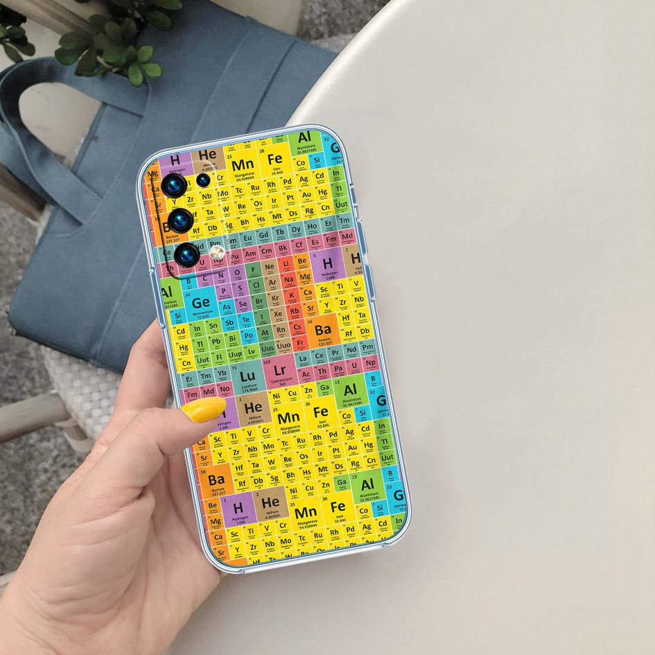 CJ27 Chemical Maths Equation Formula Phone Case for Samsung Galaxy A04 A04S A14 A23 A34 A54 M23 M33 M52 M53