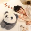 Long Cartoon Animal Plush Throw Pillow Cozy Fabrics Dog Panda Fox Doll Soothing Sleeping Pillow Lovely Home Decor Kids Companion