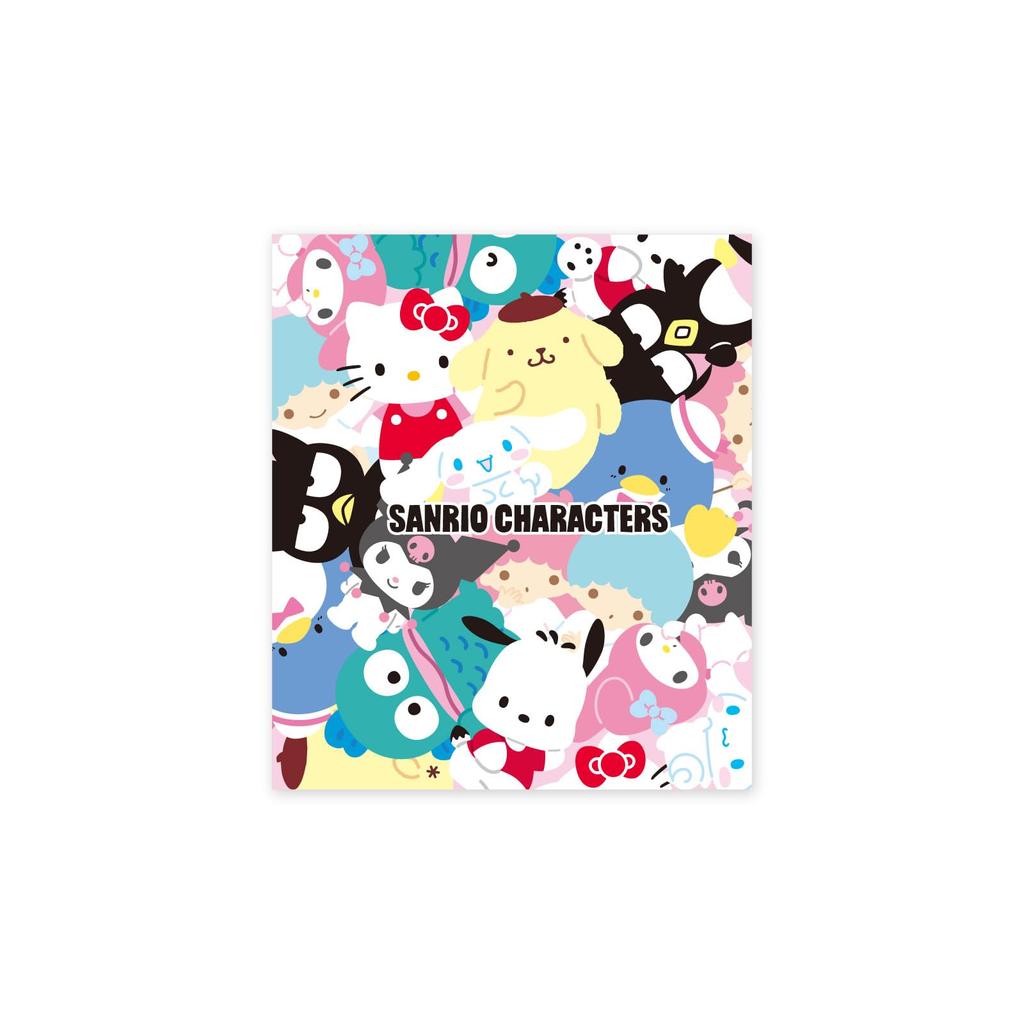 Náušnice z nerezové oceli Kuromi Sanrio Characters polokruhové obojí [Bílý jetel] (2 kusy/na uši) SAST-P003SV