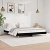 VidaXL Bed Frames Black 120x200 Cm Engineered Wood 832046