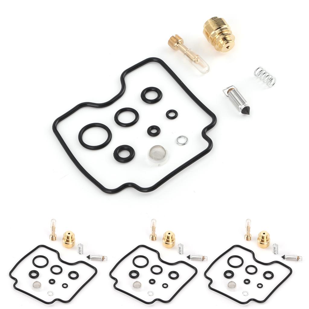4 Sets Overhaul Carburetor Repair Rebuild Kit Fit for Suzuki GSX750F Katana GSF1200 Bandit