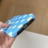 INS Cute Wave Polka Dot Phone Protect Case For iPhone 16 15 14 13 Pro Max Girls Women Hit Color Stripe Pattern Shockproof Cover