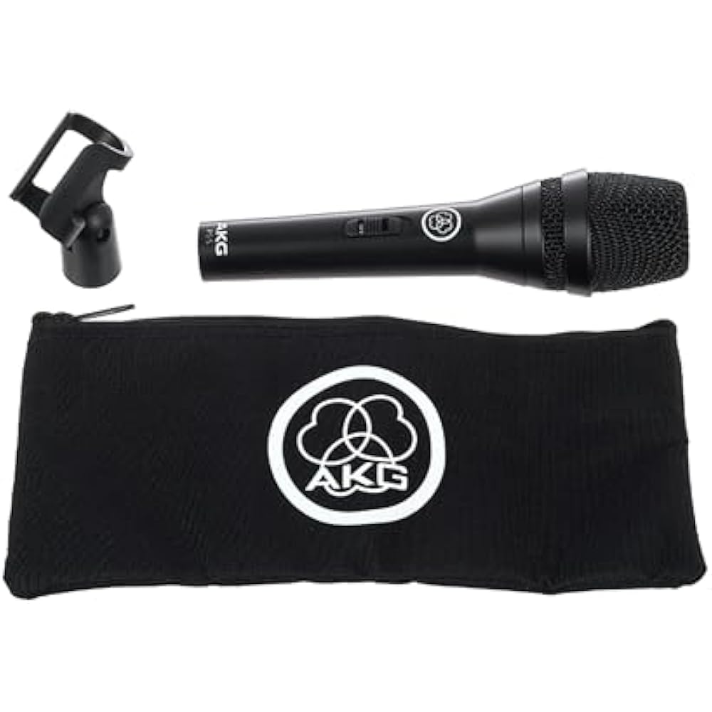 AKG Akage Vocal Super Cardioid Microphone with P5 S Switch [Genuine Domestic Product]