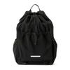 Bostanten B6233201 Black Nylon Drawstring Backpack