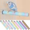 Cotton Rope Parrot Standing Perch Comfortable Grip Bird Teeth Chew Pole Bird Grinding Stand  Conure