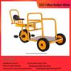 Children's Double Pedal Tricycle with Basket for Outdoor Play
