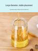 ZISIZ Glass Oil and Vinegar Dispenser Bottle